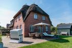  Reet Lodge Nieblum - Terrasse