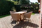  Reet Lodge Nieblum - Terrasse