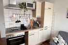  Ferienwohnung Lüttje Delftkamerke Ostfriesland - Küche / Küchenzeile