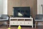  Ferienwohnung Lüttje Delftkamerke Ostfriesland - TV / Multimedia