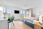  Ferienwohnung Mehr Meerglück Olpenitz Ostseeresort Olpenitz - Schlafzimmer