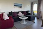 Haus Nordseeperle Meerblick Apartment 11 Duhnen - Wohnzimmer
