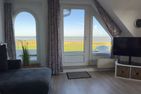 Haus Nordseeperle Meerblick Apartment 11 Duhnen - Wohnzimmer