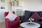 Haus Nordseeperle Meerblick Apartment 11 Duhnen - Wohnzimmer