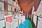 Ferienhaus Ostseeferien bei Bella Ferienhaus Ostseeferien bei Bella Appartement 2 Klingberg - Balkon