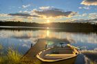  (15) Kristallvilla am See in Schweden - 2 Häuser in einem Paket Smaland - Ruderboot mit E-Motor inklusive