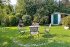  Gästehaus Karstadt Boltenhagen - Sitzmöglichkeiten im Garten