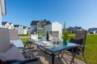  Ferienhaus Strandbude Olpenitz Ostseeresort Olpenitz - Terrasse