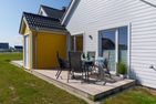  Ferienhaus Strandbude Olpenitz Ostseeresort Olpenitz - Terrasse