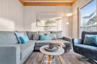  Ferienhaus Huus Luv Olpenitz Ostseeresort Olpenitz - Wohnzimmer