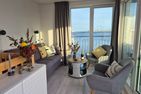  Ferienhaus Süd-See-Seite Olpenitz Ostseeresort Olpenitz - Wohnzimmer