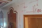  Bendis' Hus Borkum - historische Wandmalerei im Treppenhaus