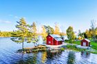  (58) Traum Ferienhaus am See Sommen mit Sauna in Alleinlage Smaland - 
