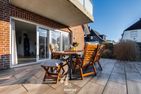  Ferienhaus Buhne 23 Büsum Büsum - Terrasse