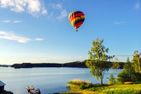 Südlicher Bunn, 24. Ferienhaus Aspudden 1 mit Sauna am See Bunn (meist nur im Paket mit Haus 25) - ganze Anlage Aspudden bis 21 Personen Smaland - 