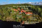 Südlicher Bunn, 24. Ferienhaus Aspudden 1 mit Sauna am See Bunn (meist nur im Paket mit Haus 25) - ganze Anlage Aspudden bis 21 Personen Smaland - 