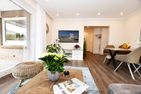 Insel Feeling Wohnung 2 Büsum - Wohnzimmer