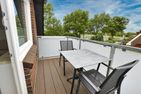 Inselzeit Wohnung 6 Büsum - Balkon