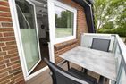 Inselzeit Wohnung 6 Büsum - Balkon