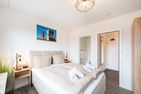 Quartier No.6 Apartment 9 Büsum - Schlafzimmer