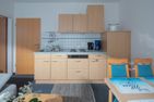  Haus Daubert Wohnung 1 Norderney - Küche / Küchenzeile