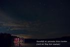  (1) Graues Sommerhaus in Schweden am See mit Boot Smaland - 