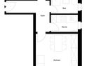  Haus Roseneck Wohnung 4 Norderney - Grundriss