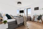  Ferienwohnung HafenloungeOlpenitz Ostseeresort Olpenitz - Schlafzimmer