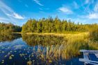  (19) Ferienhaus "Karlssons grünes Dach" am See mit Sauna Smaland - 