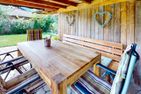  Ferienhaus Loisachufer Garmisch-Partenkirchen - Garten