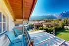  Ferienhaus Loisachufer Garmisch-Partenkirchen - Balkon