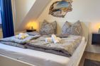 Haus Nordseeperle Meerblick Apartment 11 Duhnen - Schlafzimmer