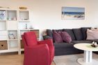 Haus Nordseeperle Meerblick Apartment 11 Duhnen - Wohnzimmer