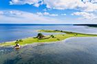  (50) Ferienhaus auf eigener Halbinsel im Meer, Nahe Kalmar Smaland - 