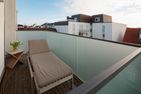  Meerblick-Penthouse "Sonnenseite" in der Villa van Halem Norderney - die insellotsen Norderney / Sonnenseite - Südbalkon