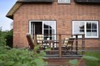  Ferienhaus Niels Hus Dagebüll Nordfriesland - Terrasse