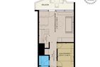 Europäischer Hof Whg.41 Kaiserstraße, Nordstrand - Grundriss