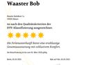 Waaster Bob Oldsum - Die Ferienunterkunft Waaster Bob wurde vom DTV mit 5 von 5 Sternen ausgezeichnet!