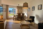  Ferienhaus Weidefelderstrandhaus Olpenitz Ostseeresort Olpenitz - Wohnzimmer
