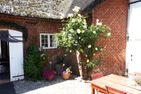  Ferienwohnung Emily Hof Döttgebüll Nordfriesland - Terrasse