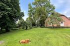  Ferienwohnung Clara Hof Döttgebüll Nordfriesland - Garten