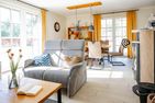  Ferienhaus Graukranich 41 Fuhlendorf - Wohnzimmer