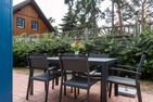 Käptn's nie Hus Kapitänshus - Hus in Luv Born auf dem Darß - Terrasse