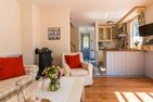 Käptn's nie Hus Kapitänshus - Hus in Luv Born auf dem Darß - Wohnzimmer