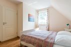 Käptn's nie Hus Kapitänshus - Hus in Luv Born auf dem Darß - Schlafzimmer