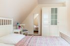 Käptn's nie Hus Kapitänshus - Hus in Luv Born auf dem Darß - Schlafzimmer