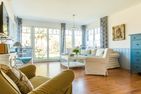 Käptn's nie Hus Kapitänshus - Käptns Koje Born auf dem Darß - Wohnzimmer