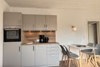 Haus Seeigel Ferienwohnung Stranddistel Norderney - Küche / Küchenzeile