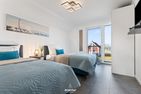  Ferienwohnung Nordseeresort19b Fischers Koje Büsum Büsum - Schlafzimmer