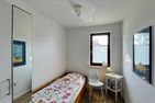  Ferienwohnung Sonnendeich Greetsiel - Schlafzimmer